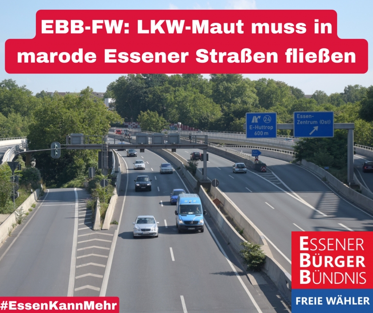 LKW-Maut muss in marode Straßen fließen