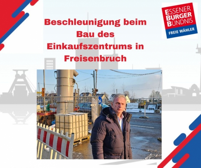 Freisenbruch braucht der Einkaufszentrum.
