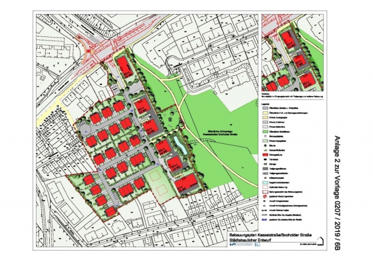 B-Plan Essen, Kesselstraße / Bocholder Straße