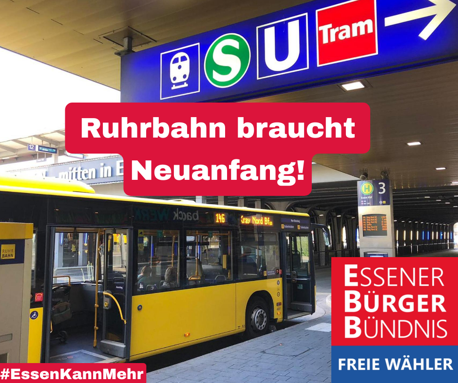 Ruhrbahn braucht Neuanfang