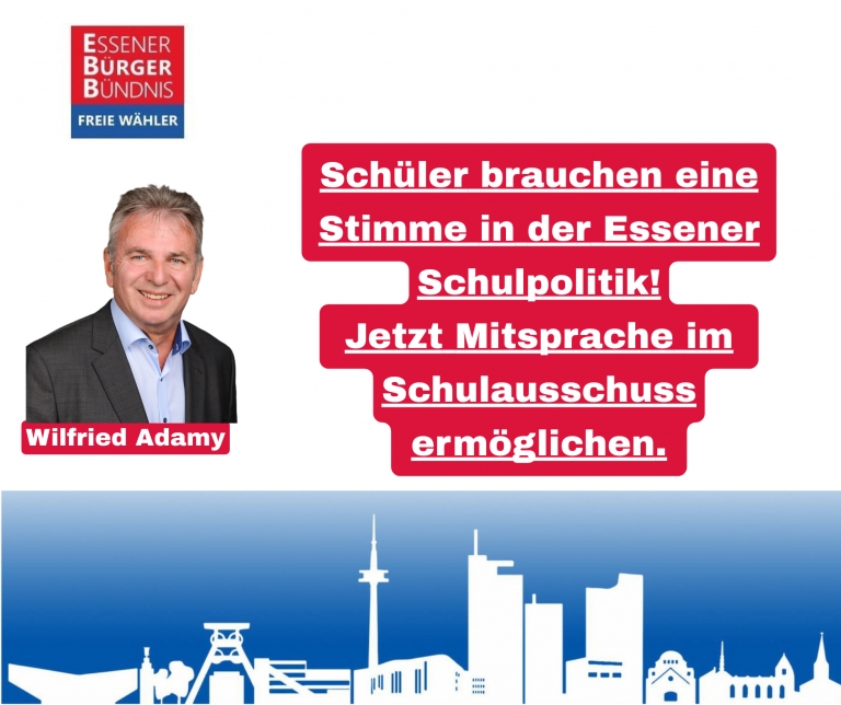 Schülervertretung im Schulausschuss beteiligen