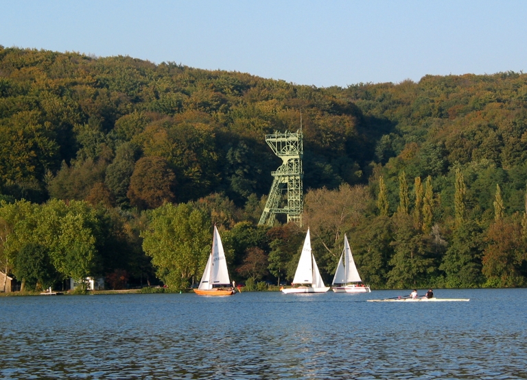 Segelboote auf dem Baldeneysee